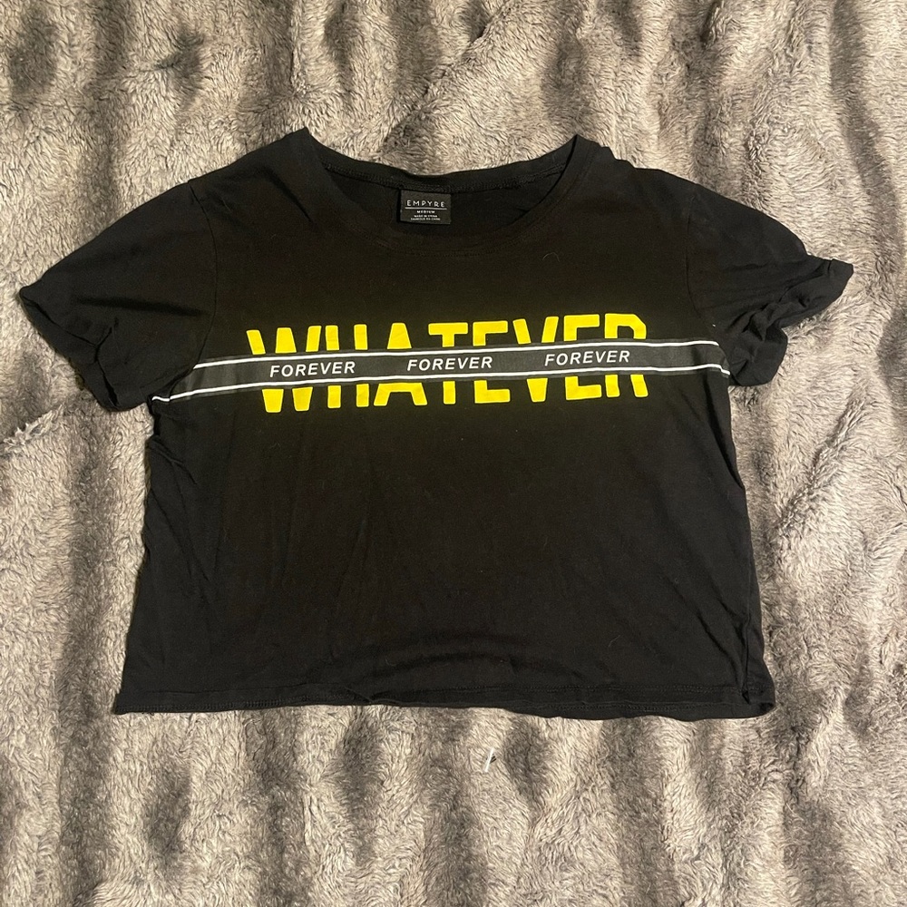 Zumiez cropped t shirt